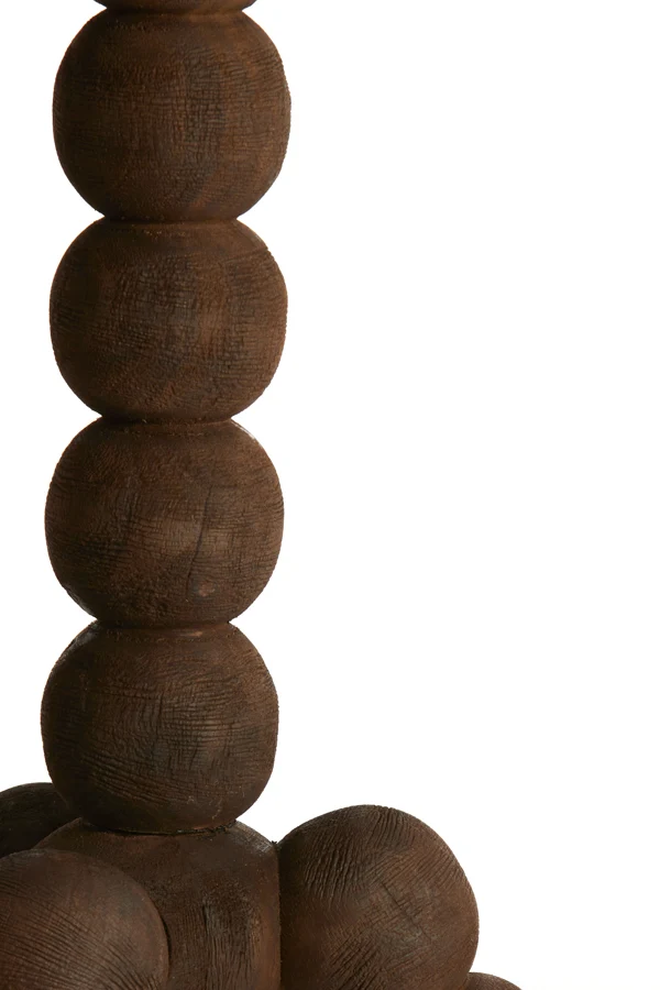 Side table 35x54 cm VEGLIO wood matt dark brown