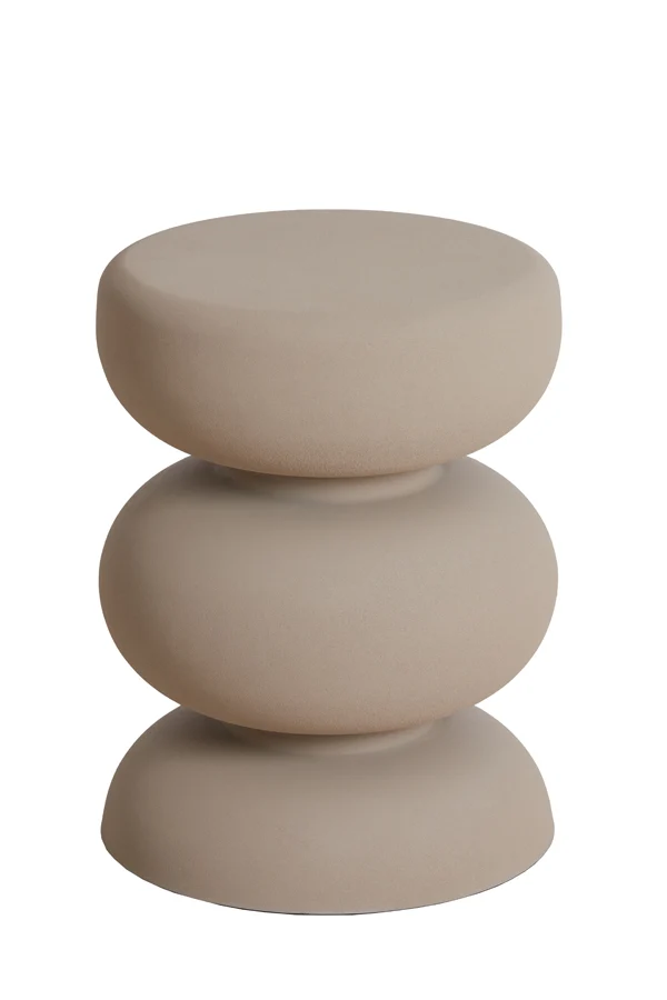 Side table 35x46 cm KOBODO matt cream