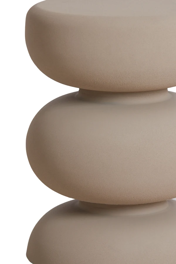 Side table 35x46 cm KOBODO matt cream