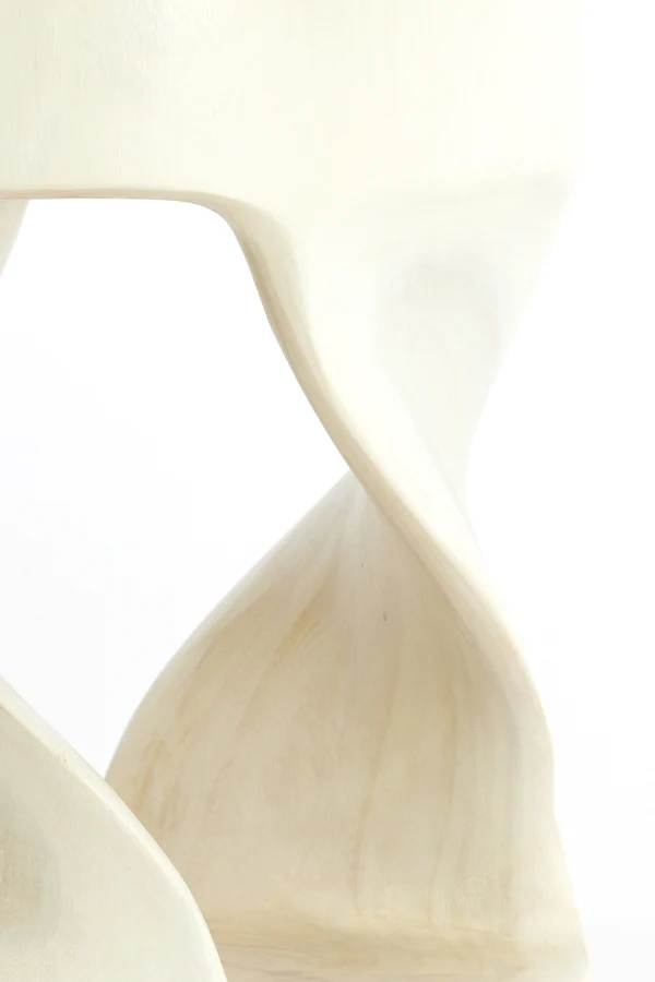 Side table 35x45 cm LOVAGO wood light natural