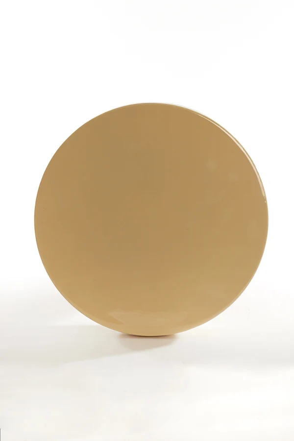 Side table 35x40,5 cm ROVINI cream+dark orange