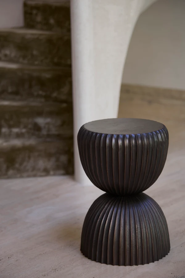 Side table 34x49 cm MIZURINA antique bronze