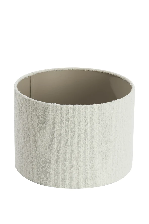 Shade cylinder 30-30-21 cm BOLERO white