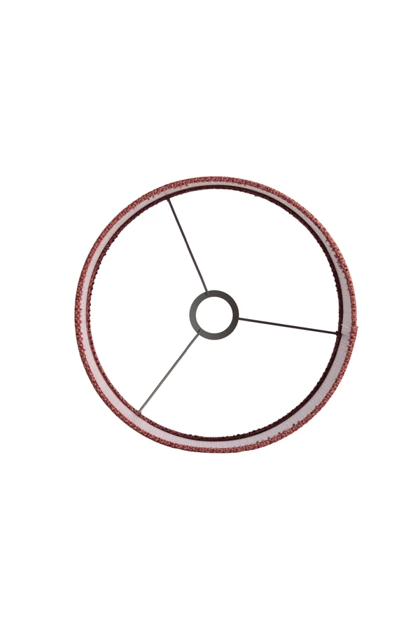 Shade cylinder 30-30-21 cm BLUSH red