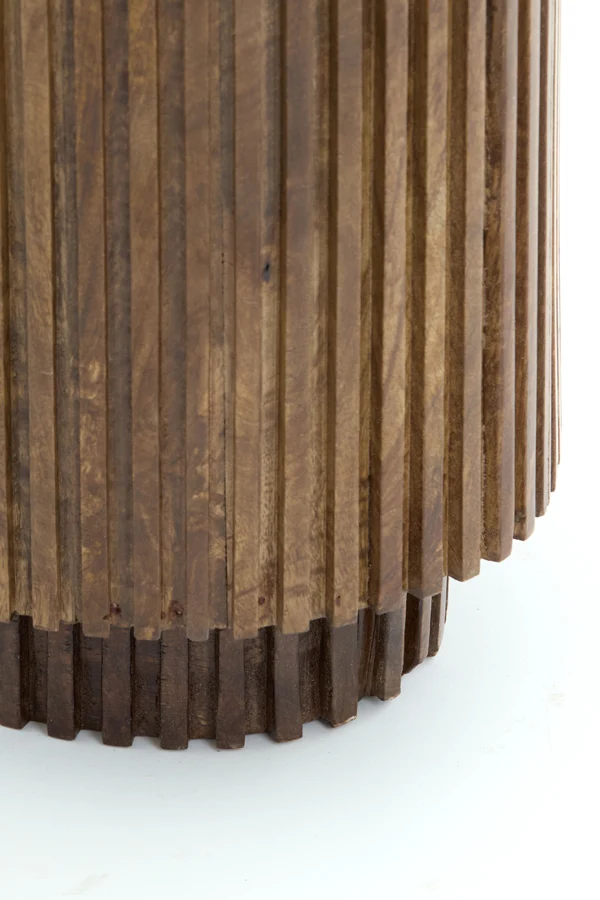 Pillar 60x35x100 cm DUMOSI wood dark brown