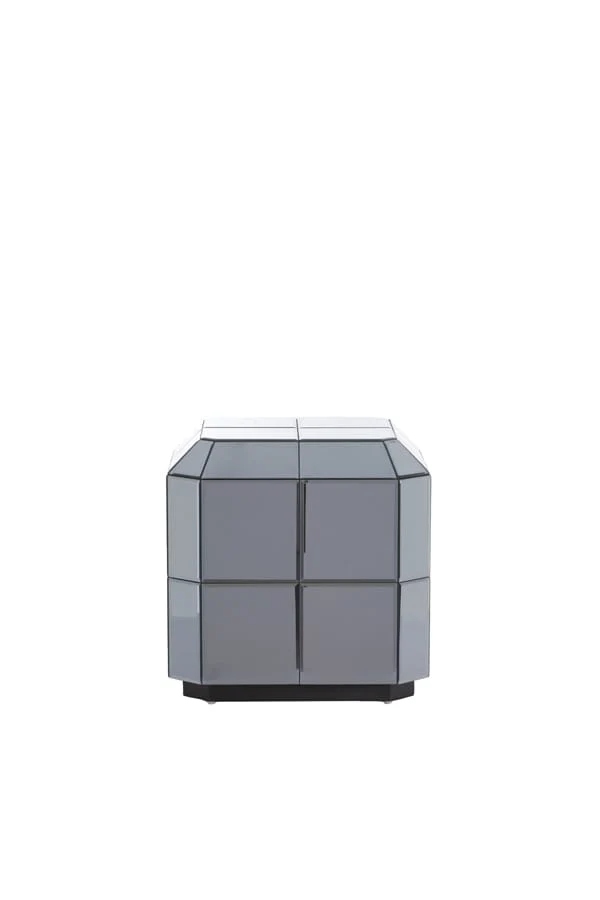 Pillar 40x40x40 cm LUCIANO smoke