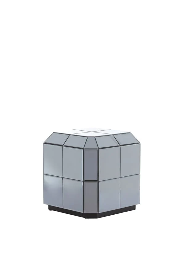 Pillar 40x40x40 cm LUCIANO smoke