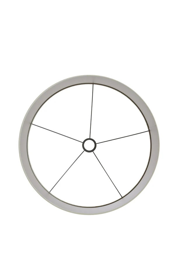 Shade cylinder 50-50-49 cm VELOURS off white