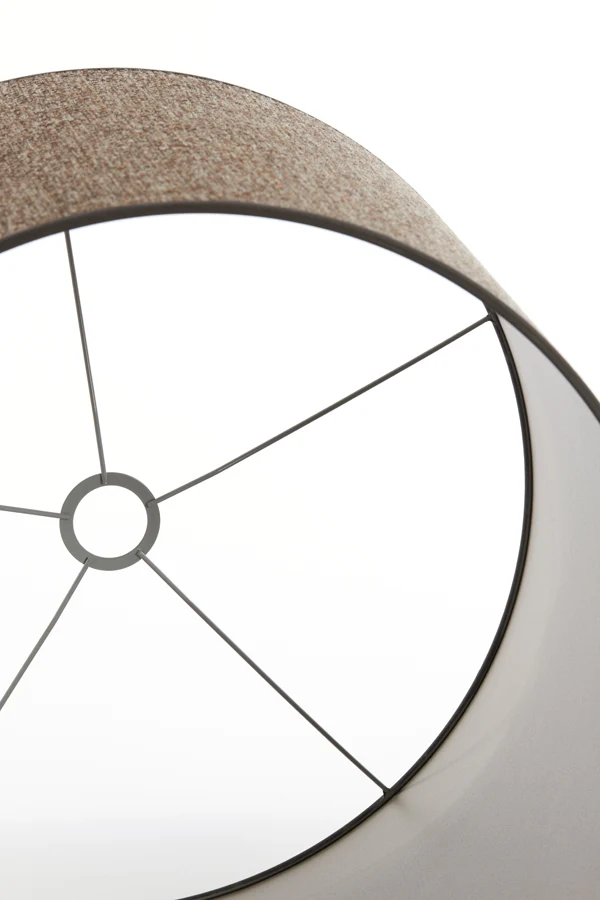 Shade cylinder 50-50-38 cm SAVERNA dark brown