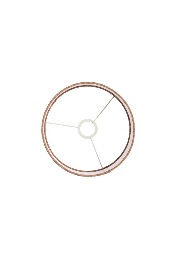 Shade cylinder 25-25-18 cm AIKO brown