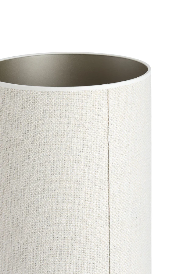 Shade cylinder 20-20-35 cm SAVERNA egg white