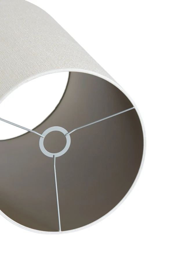 Shade cylinder 20-20-35 cm SAVERNA egg white
