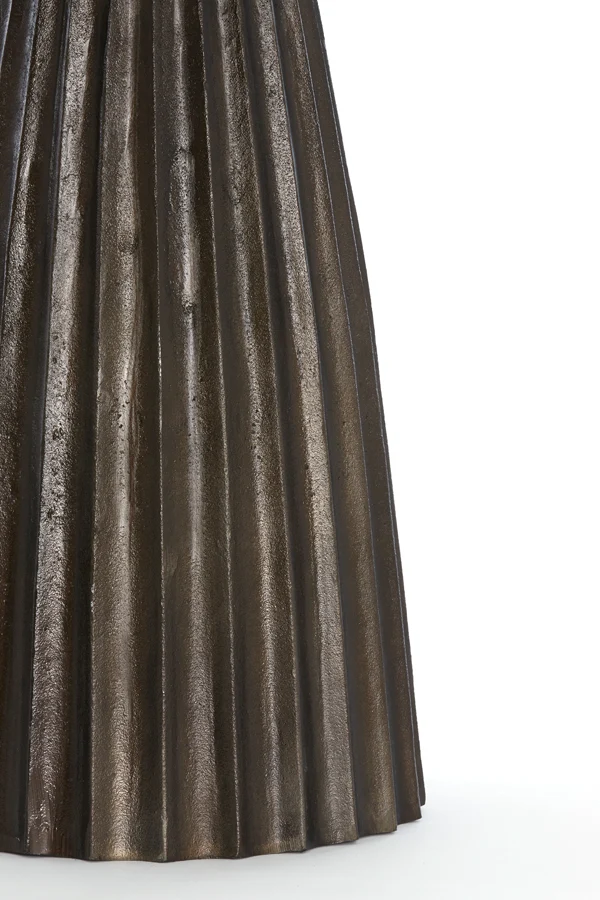 Side table 40x51 cm VEGLIA matt dark brown