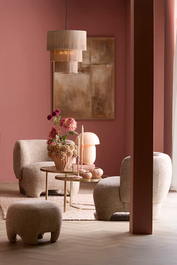 Rug 300x200 cm NARAYA cream+light pink
