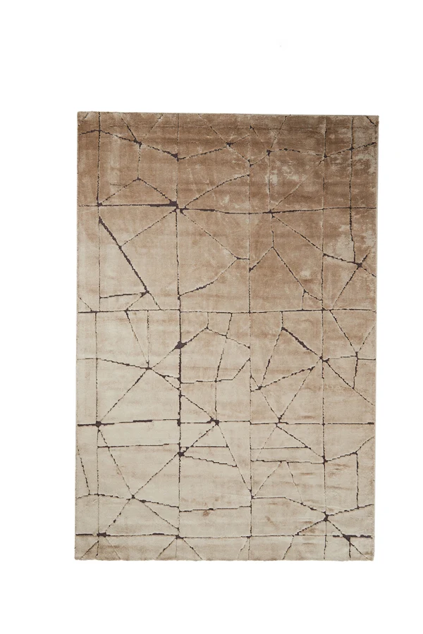 Rug 300x200 cm DACULA brown+dark brown