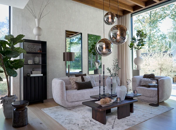 Rug 300x200 cm DACULA brown+dark brown