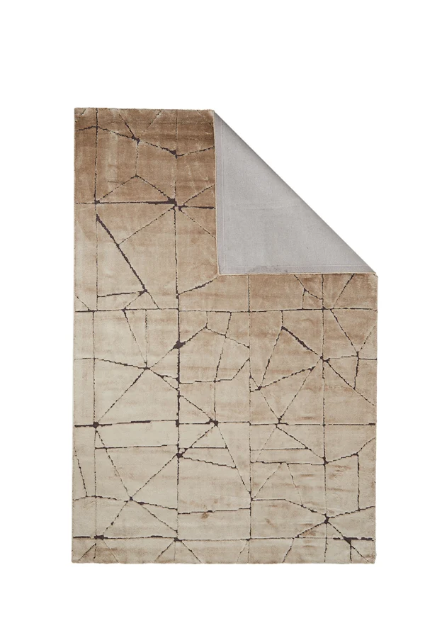 Rug 300x200 cm DACULA brown+dark brown
