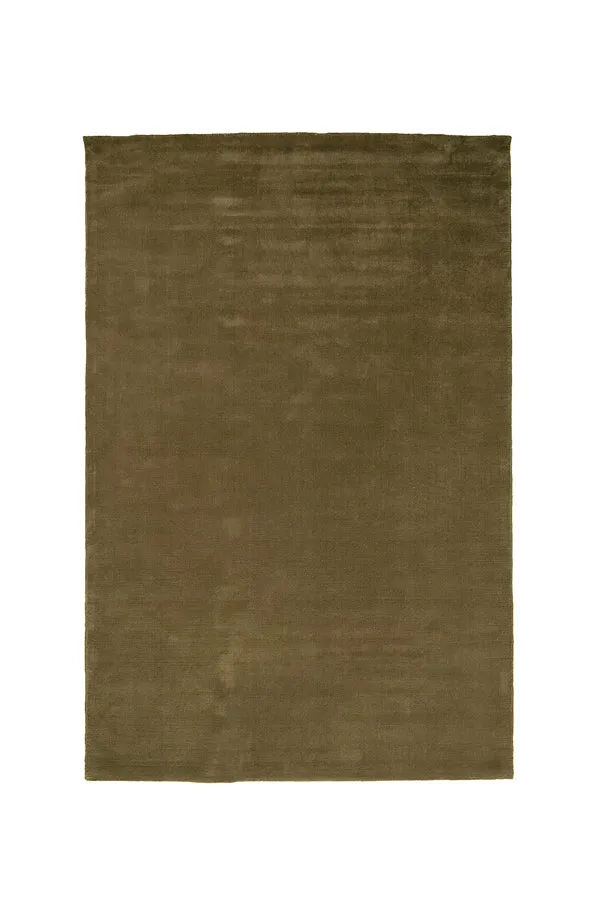 Rug 300x200 cm AZUSA wool olive green