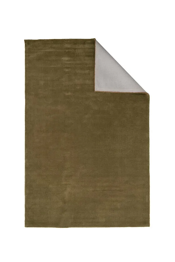 Rug 300x200 cm AZUSA wool olive green