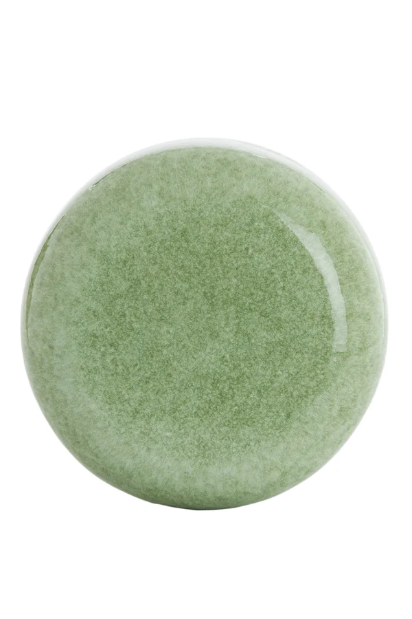 Side table 34x46,5 cm FRANCA ceramics mint green-green