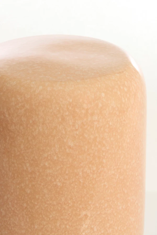 Side table 34x46,5 cm FRANCA ceramics light pink