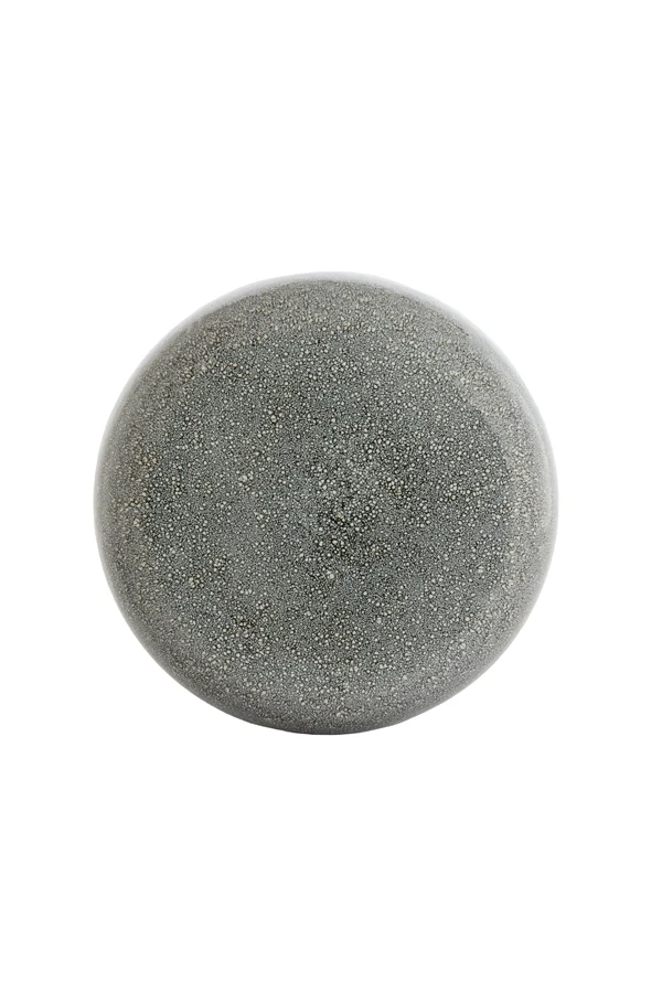 Side table 34x46,5 cm FRANCA ceramics dark brown