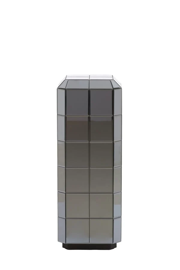 Pillar 40x40x100 cm LUCIANO smoke