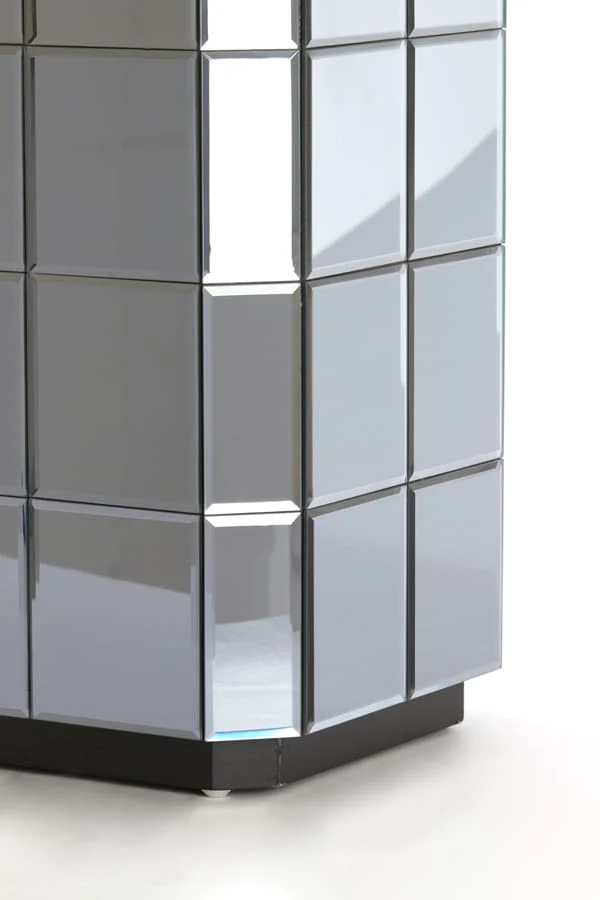 Pillar 40x40x100 cm LUCIANO smoke