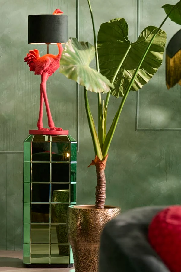 Pillar 40x40x100 cm LUCIANO green