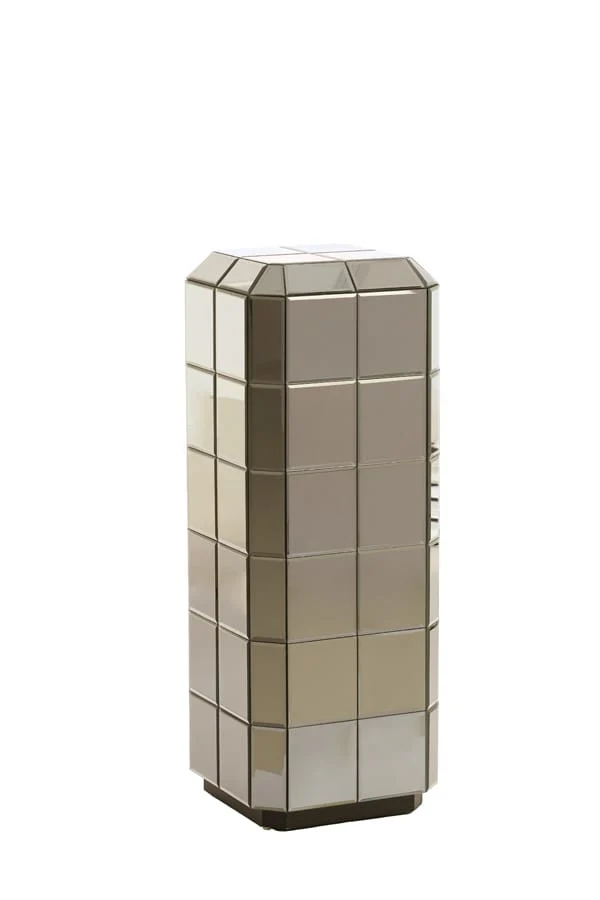 Pillar 40x40x100 cm LUCIANO brown