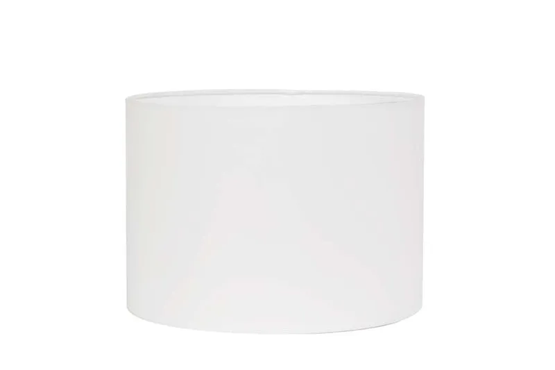 Shade cylinder 50-50-38 cm POLYCOTTON white