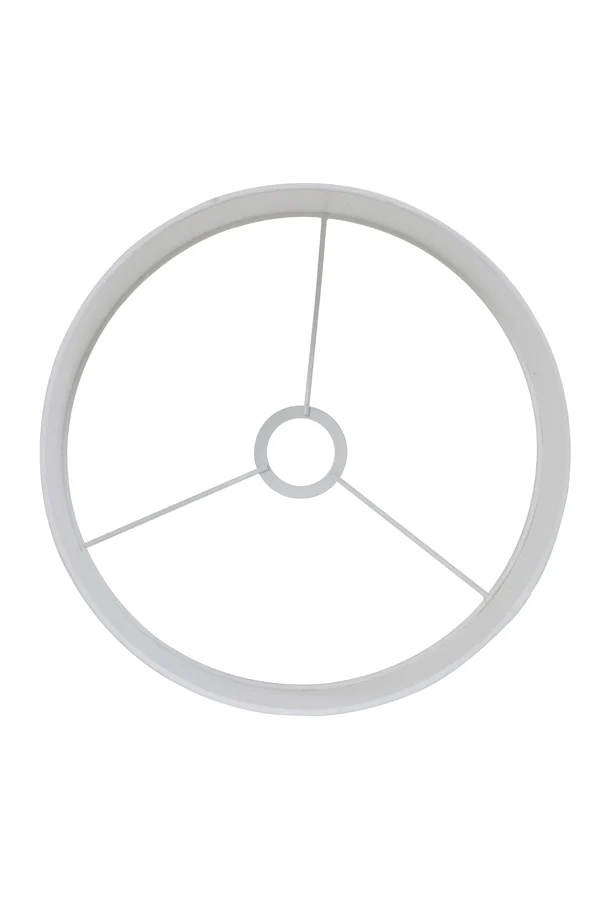 Shade cylinder 50-50-38 cm POLYCOTTON white