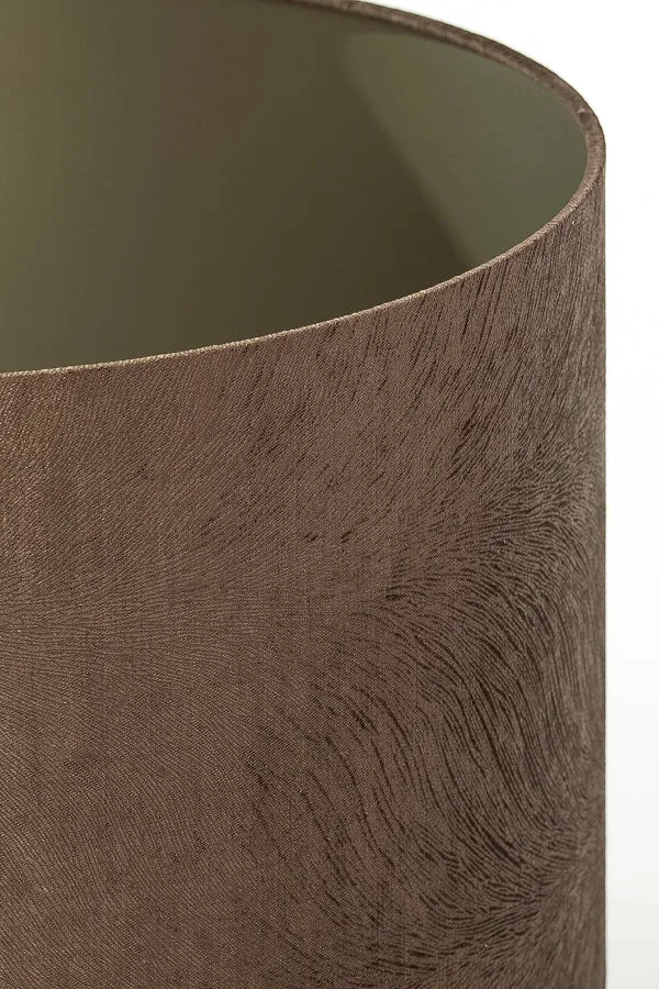 Shade cylinder 50-50-38 cm LUBIS brown