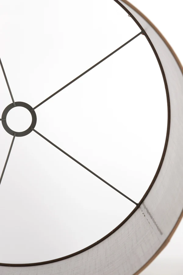 Shade cylinder 50-50-38 cm CADEN beige