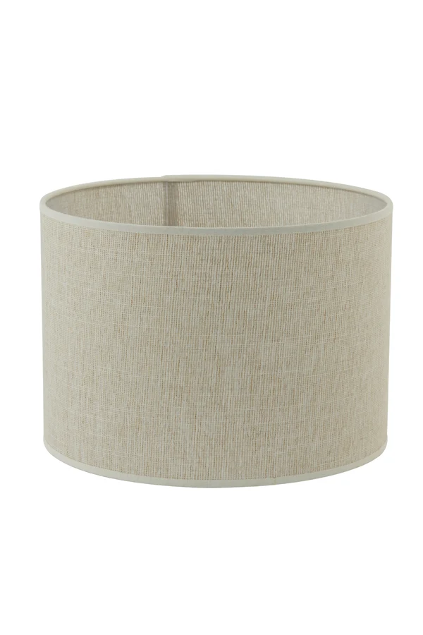 Shade cylinder 50-50-38 cm BRESKA pearl white