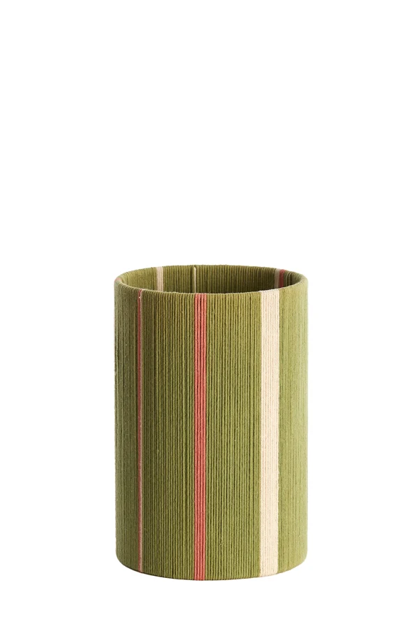 Shade cylinder 20-20-30 cm MEDAN green+pink+cream