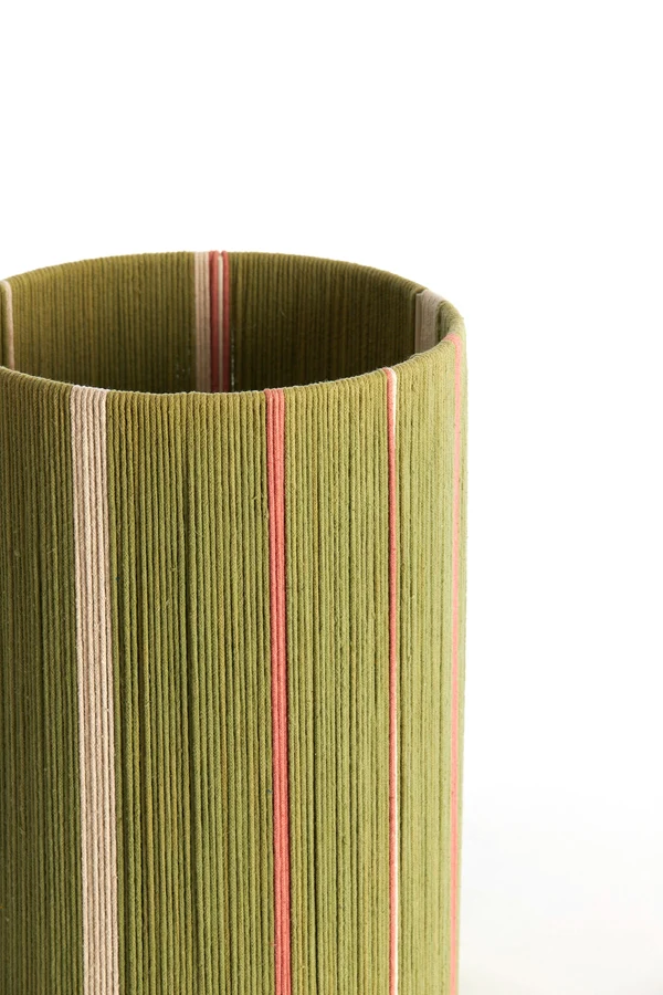 Shade cylinder 20-20-30 cm MEDAN green+pink+cream