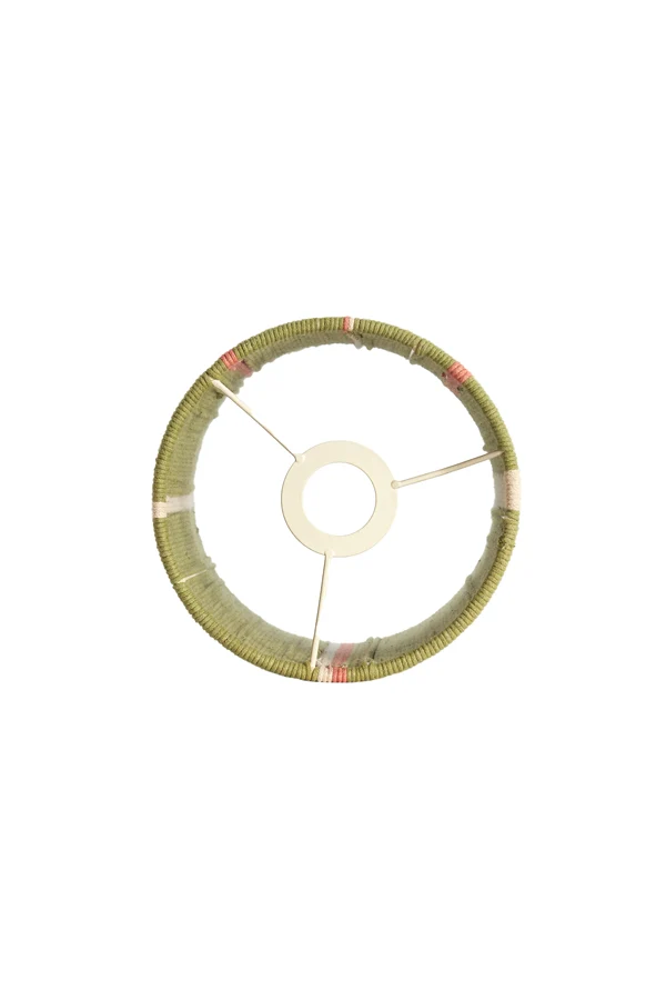Shade cylinder 20-20-30 cm MEDAN green+pink+cream
