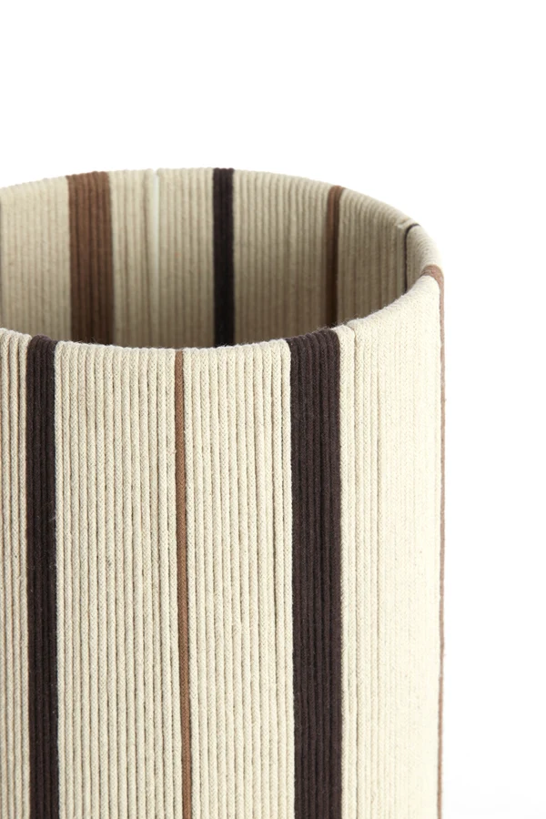 Shade cylinder 20-20-30 cm MEDAN cream+brown+dark brown