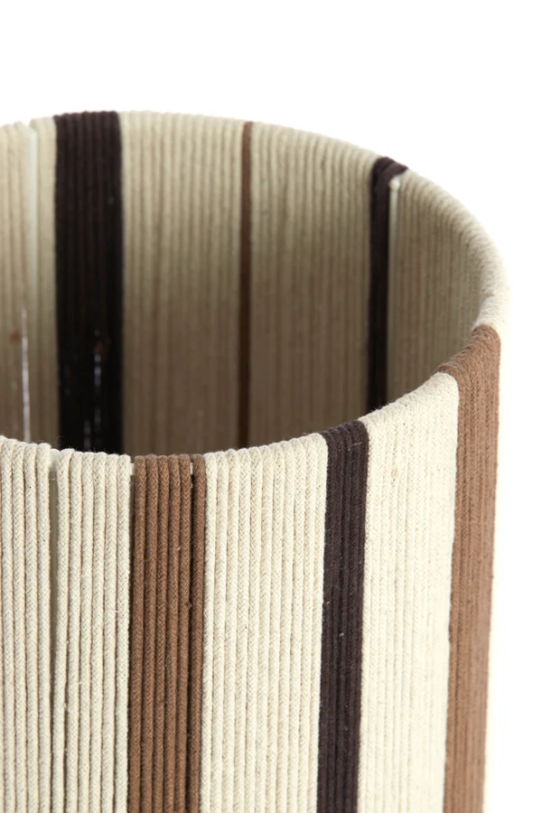 Shade cylinder 20-20-30 cm MEDAN cream+brown+dark brown