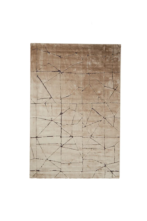 Rug 230x160 cm DACULA brown+dark brown