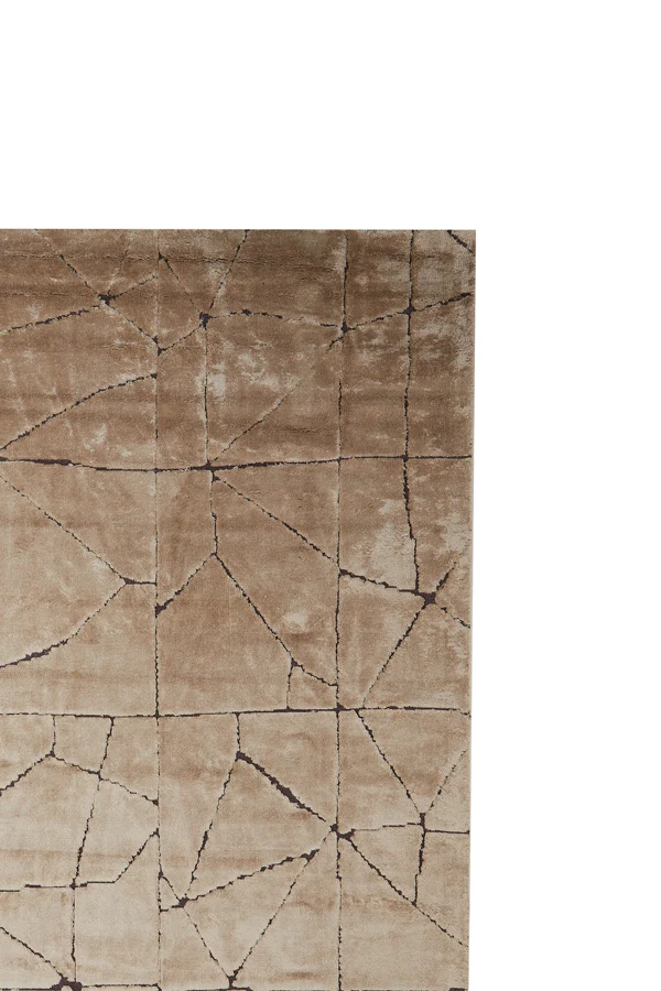 Rug 230x160 cm DACULA brown+dark brown