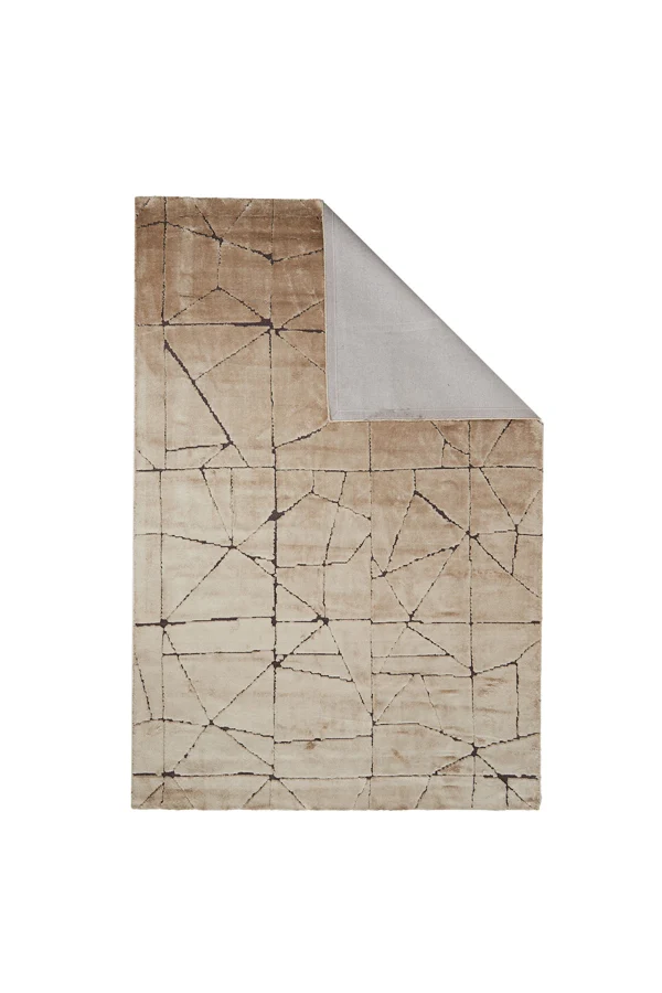 Rug 230x160 cm DACULA brown+dark brown