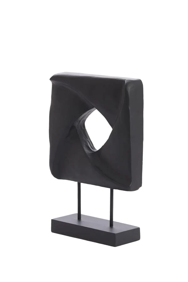 Ornament on base 26x9x38,5 cm ZARATE wood black