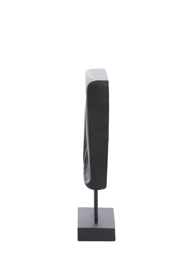 Ornament on base 26x9x38,5 cm ZARATE wood black