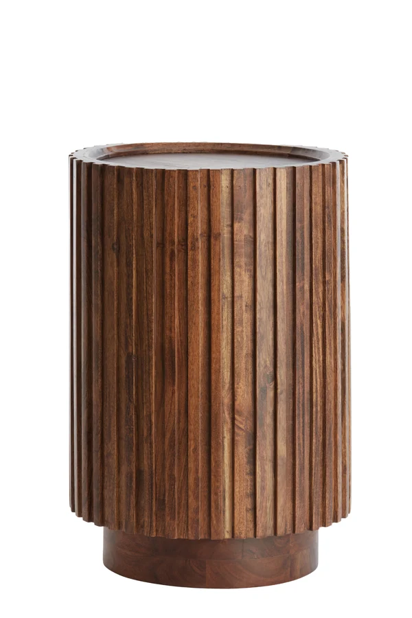 Side table 33x47 cm KIYOSE acacia wood brown