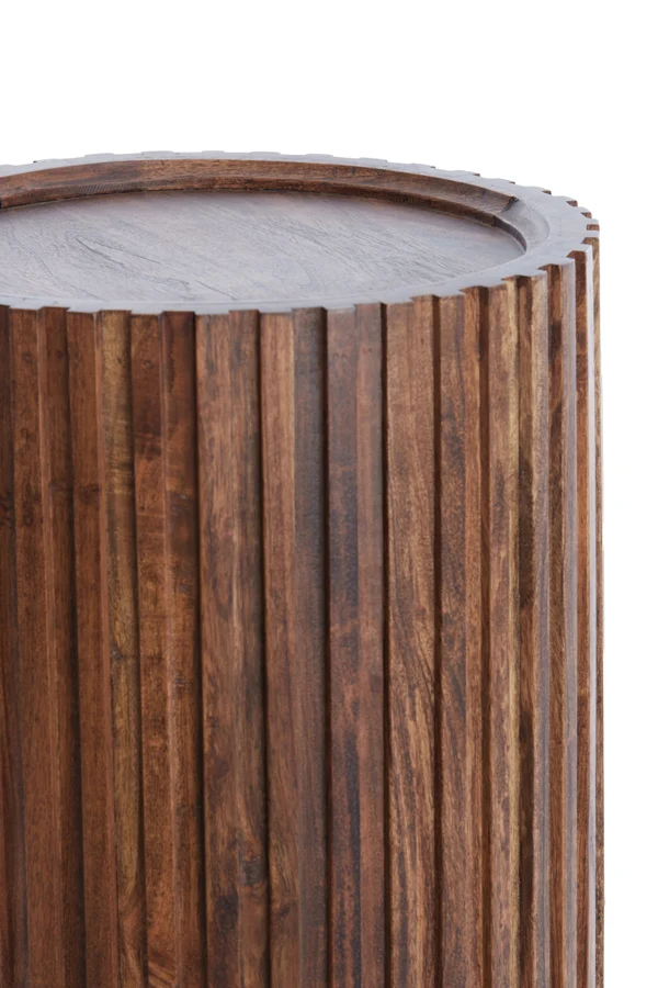 Side table 33x47 cm KIYOSE acacia wood brown