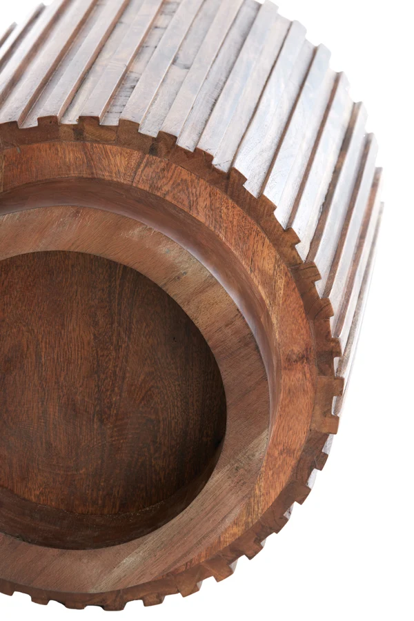 Side table 33x47 cm KIYOSE acacia wood brown