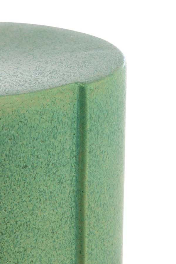 Side table 33x44 cm CHULILLA ceramics matt green