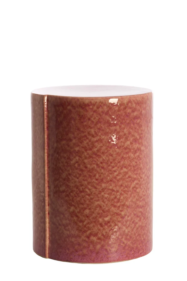 Side table 33x44 cm CHULILLA ceramics dark pink